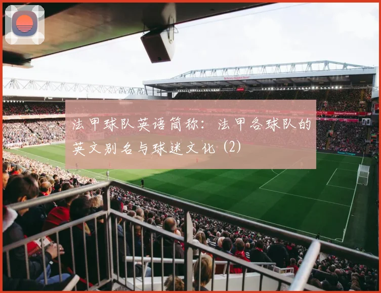 法甲球队英语筒称：法甲各球队的英文别名与球迷文化 (2)